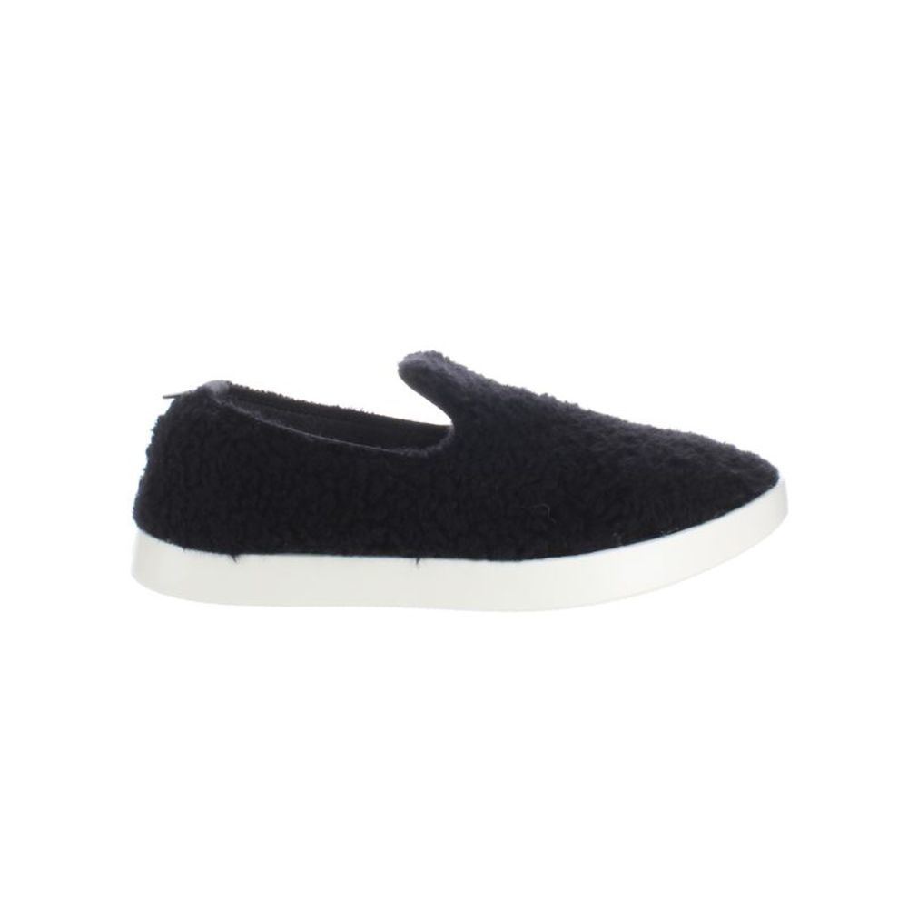 Allbirds Womens Wool Lounger Fluff Black Casual Flats Size 7 Medium (B, M)